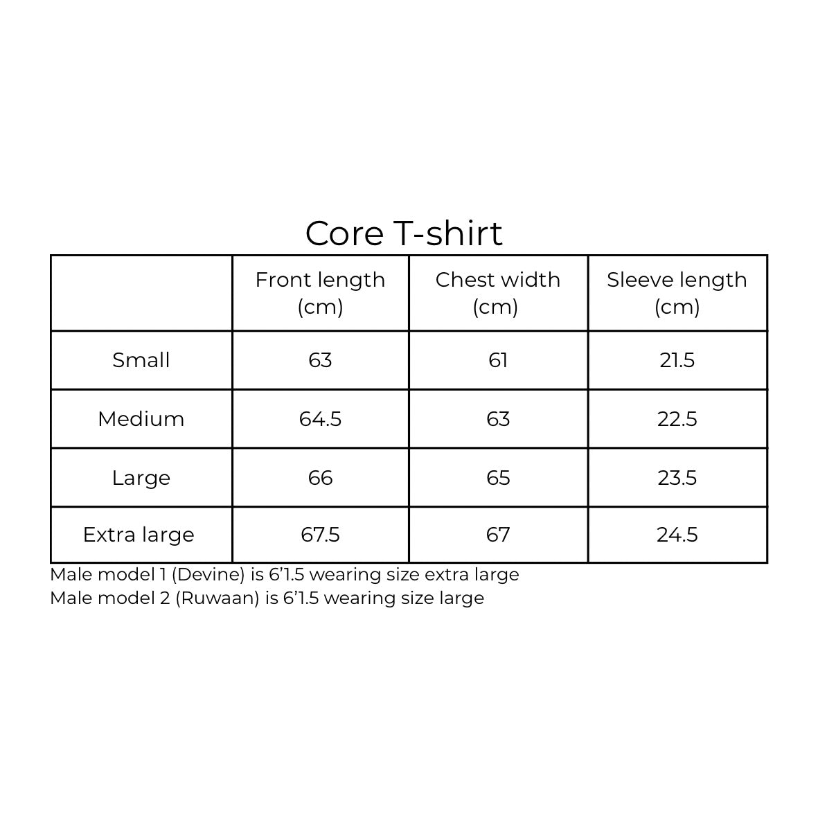 Size Guide